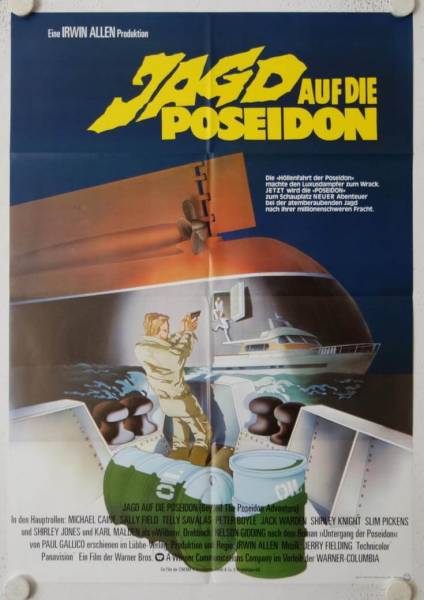 Jagd auf die Poseidon originales deutsches Filmplakat